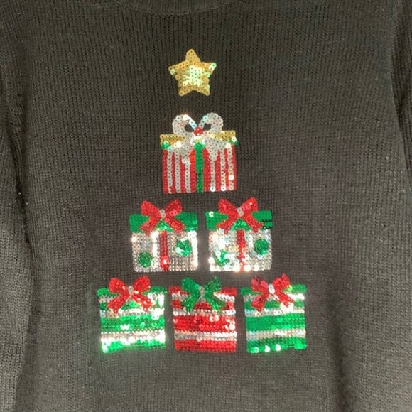 Women’s erika Present Christmas Sweater - Picture 4 of 7